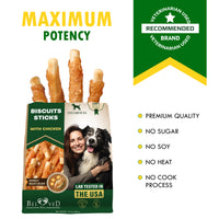Biscuits Sticks Dog Treats Chicken Wrapped Human Grade Meat for dogs — Beloved Pets, photo 7 — photo 7