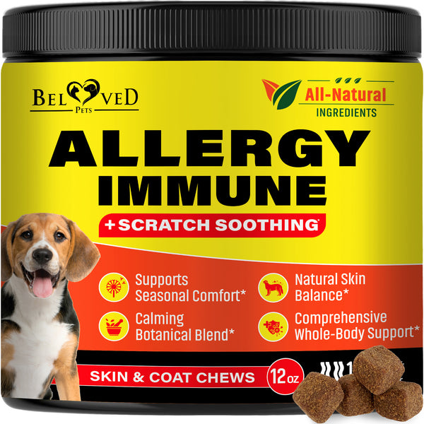 Dog Anti-Itch & Allergy Support Chews for dogs — Beloved Pets