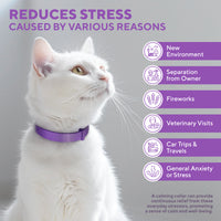 Calming Collar for Cats | Improved DE-Stress Formula | Reduces Anxiety for cats — Beloved Pets, photo 4 — photo 4