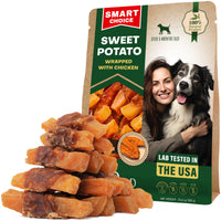 Sweet Potato Chicken-Wrapped Twists for dogs — Beloved Pets — photo 1