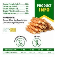 Biscuits Sticks Dog Treats Chicken Wrapped Human Grade Meat for dogs — Beloved Pets, photo 5 — photo 5