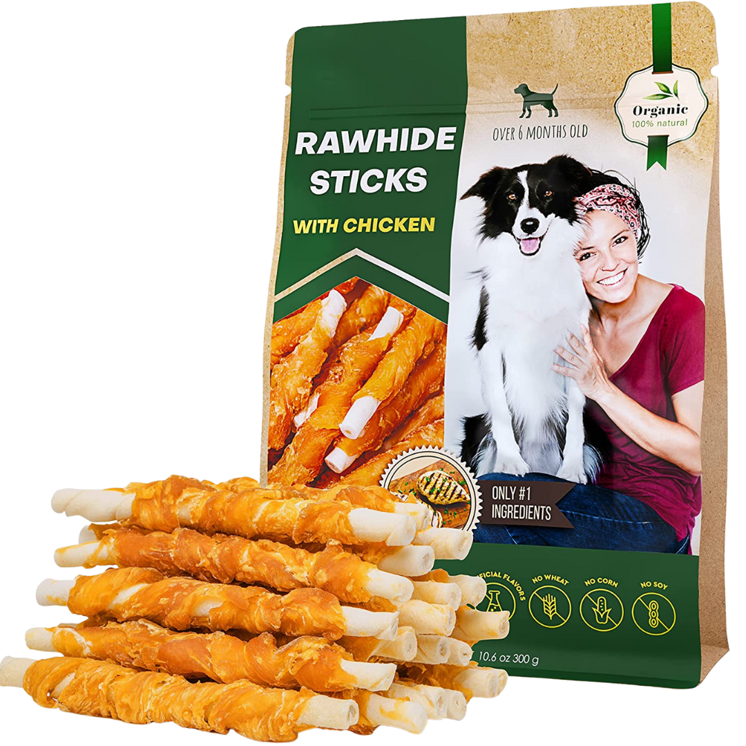 Rawhide chew sticks deals