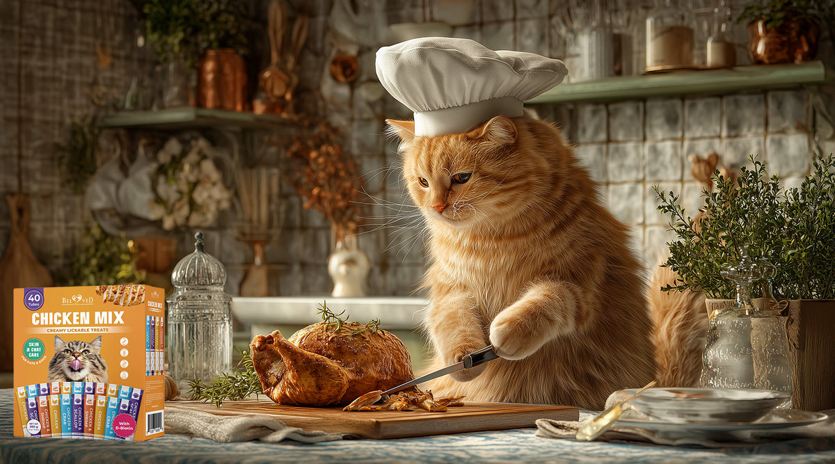 New Chicken Creamy Pure Box – 40 Creamy Cat Treats Your Pet Will Love