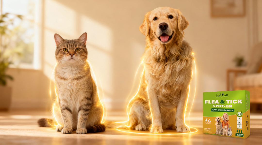The Gentle Way to Protect Your Pet — Organic Flea & Tick Spot-On for Cats & Dogs