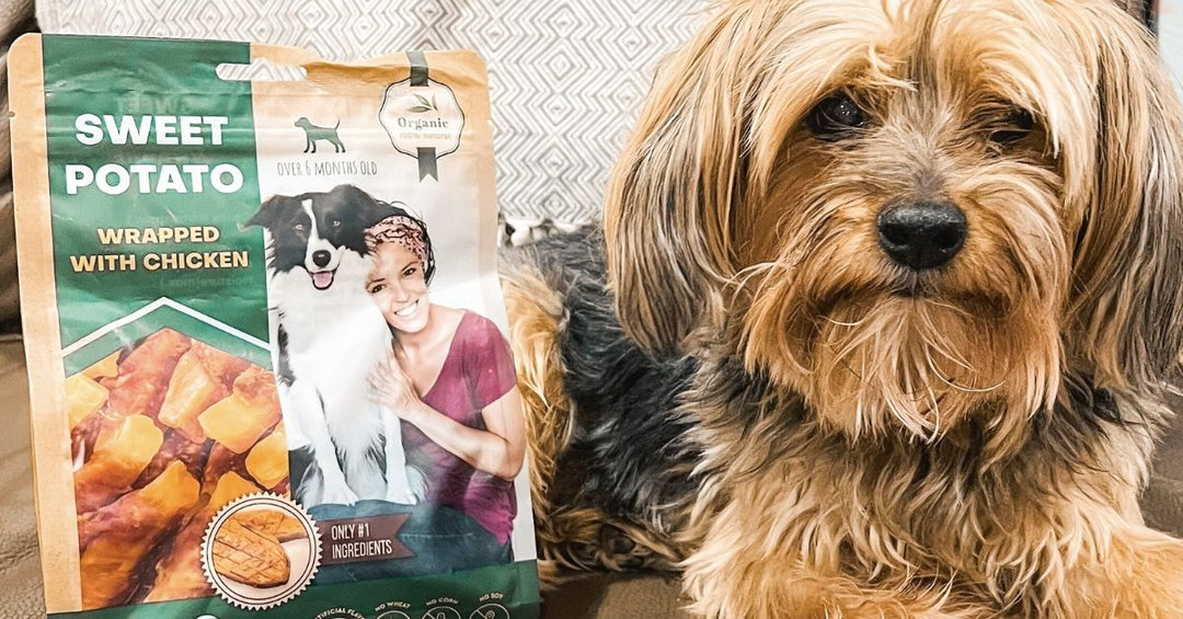 Long-Lasting Chews for Healthy Teeth: Sweet Potato & Chicken Wraps