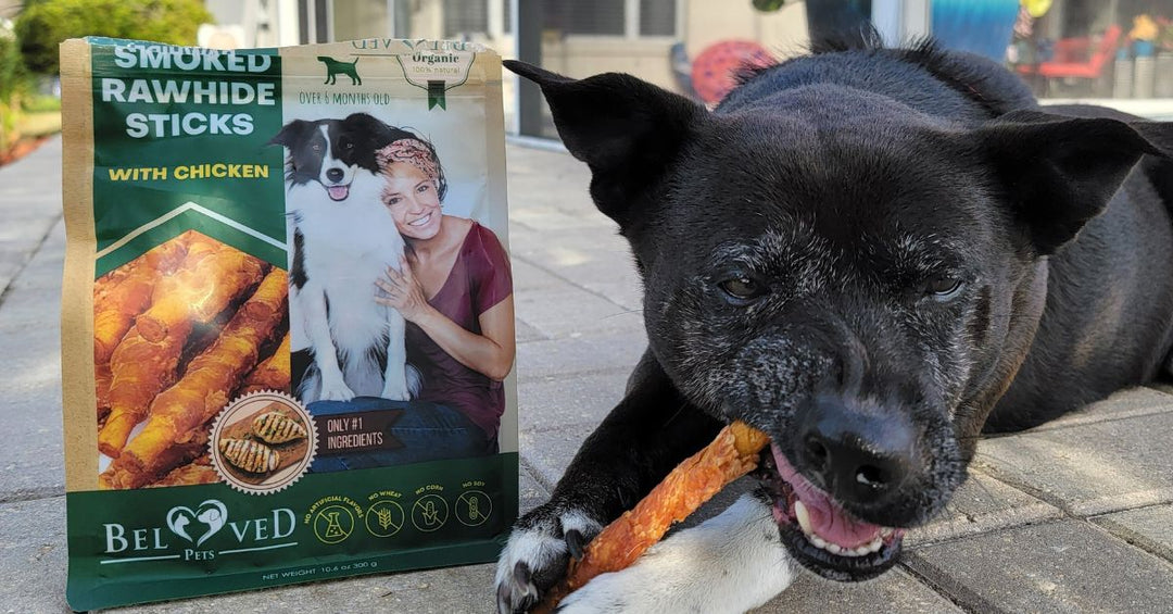 Keep Your Dog Busy and Happy with Smoked Rawhide Chicken Sticks