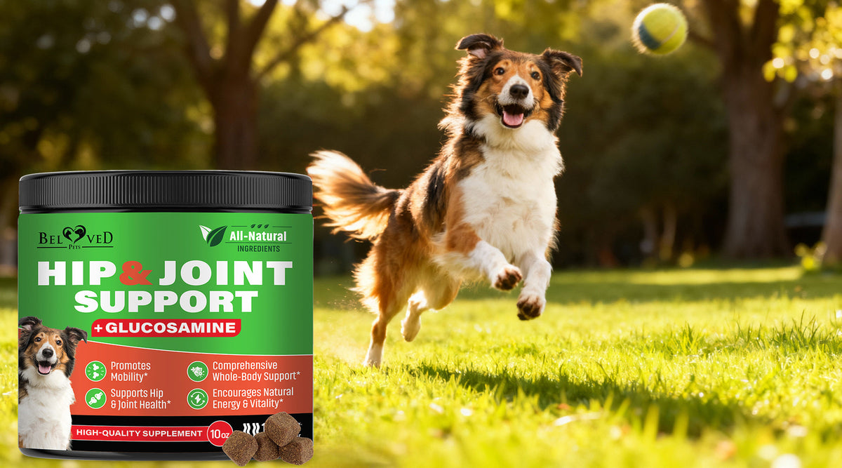 Help Your Senior Dog Move Like a Puppy Again — Daily Hip & Joint Relief in Every Chew!