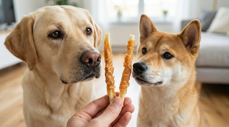 Omega-3 Rich Cod and Chicken Chews for Skin and Coat Support