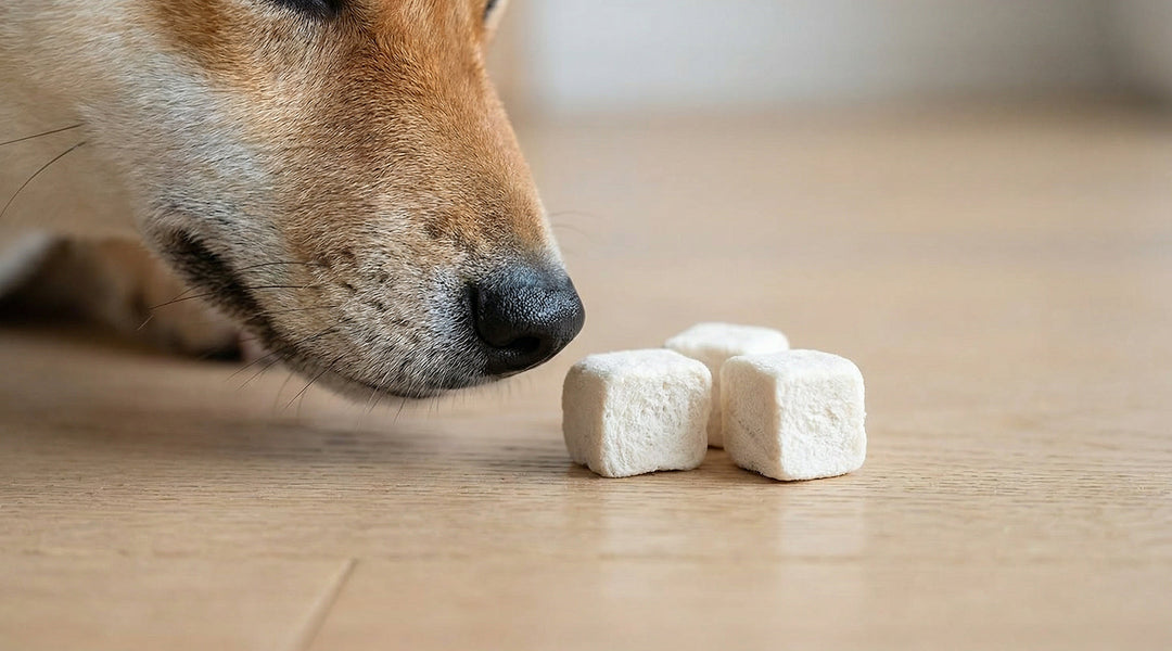 From Training to Topping: The Versatility of Freeze-Dried Chicken Cubes