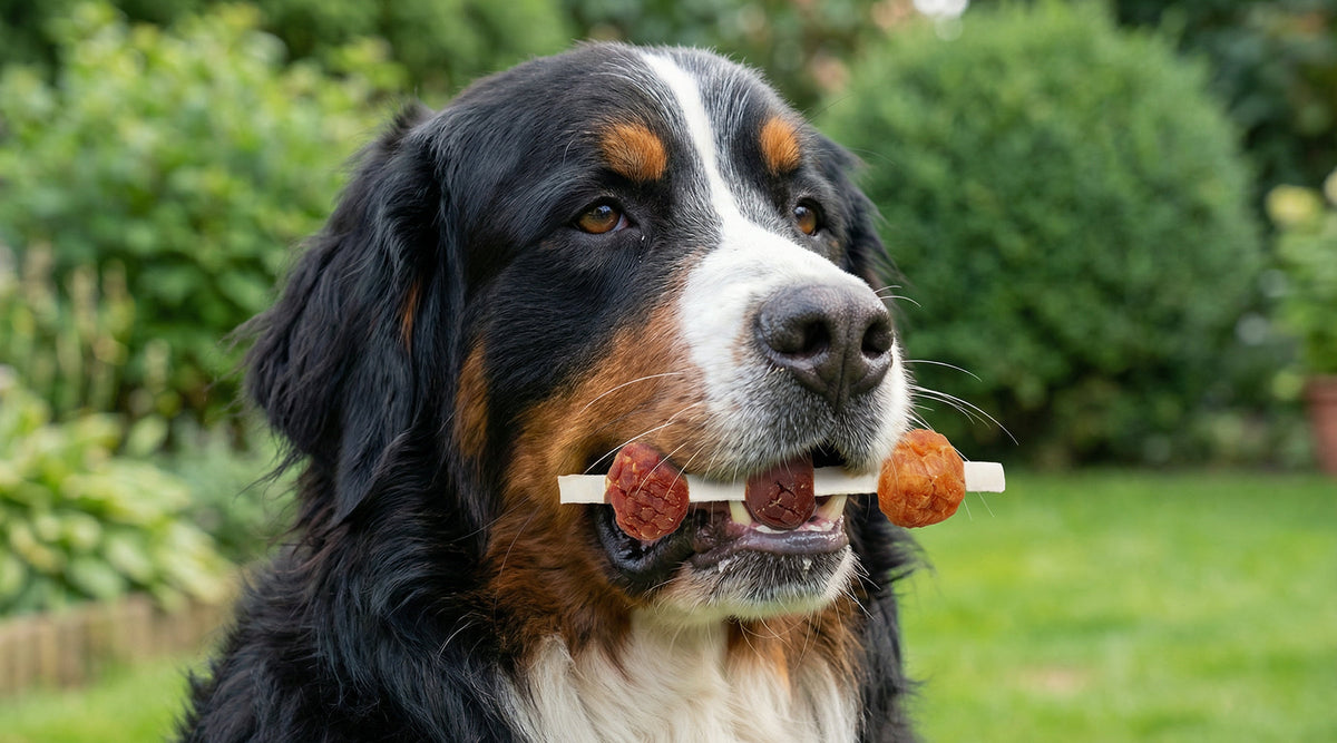 Kabob-Style Rawhide Chews with Chicken and Duck