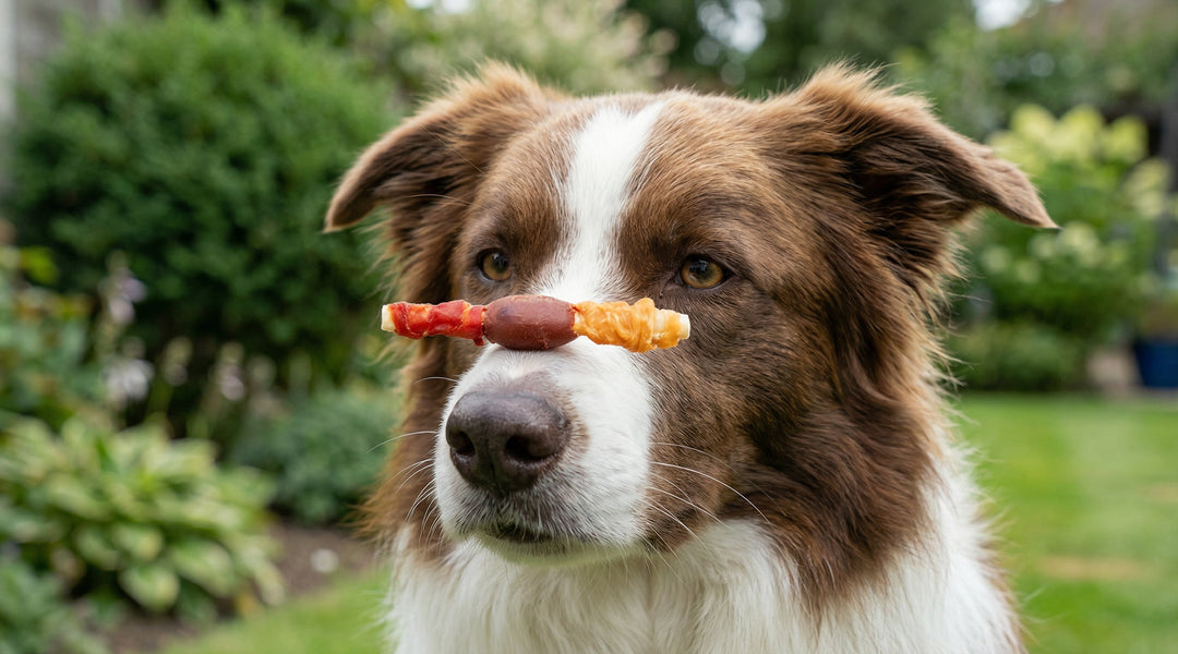 Chicken and Duck Wrapped Rawhide Bones for Long-Lasting Chewing