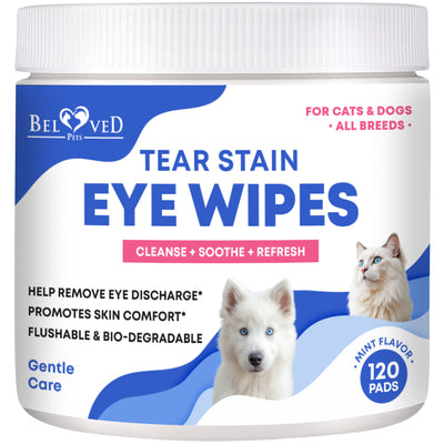 Cat & Dog Eye Wipes for cats and dogs — Beloved Pets