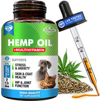 Hemp Calming Oil Drops for Dogs & Cats for cats and dogs — Beloved Pets — photo 1