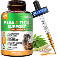 Oral Flea & Tick Support Drops + Multivitamin for cats and dogs — Beloved Pets — photo 1