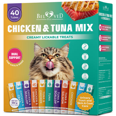 Creamy Lickable Cat Treats for cats and dogs — Beloved Pets