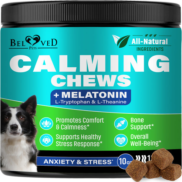 Beloved Pets Calming Chews for Dogs with Melatonin for dogs — Beloved Pets
