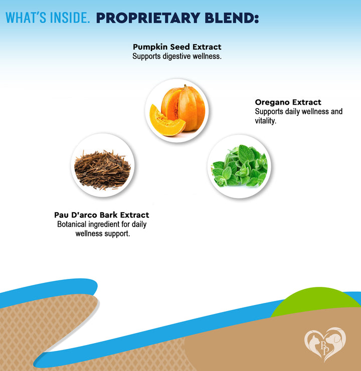 Natural Digestive Support for Dogs & Cats – Herbal Blend with Probiotics – Supports Normal Gut & Flora Balance – Daily Wellness Formula