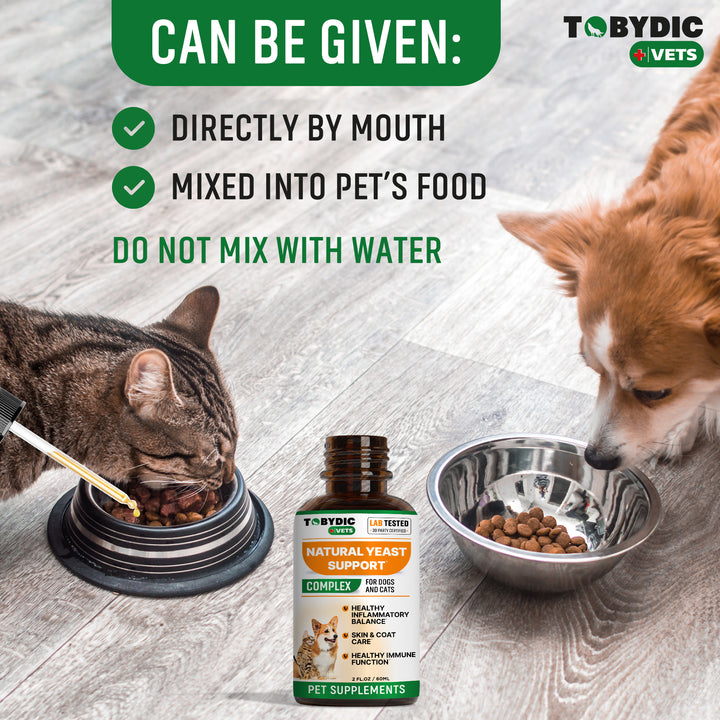 Natural Dog Yeast Infection Relief - Itchy Skin & Ear Treatment - Reduces Irritation & Relieves Itching and Allergy - Herbal Medicine Drops Supplement - Made in USA