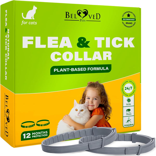 Natural Flea & Tick Collar for Cats for cats and dogs — Beloved Pets