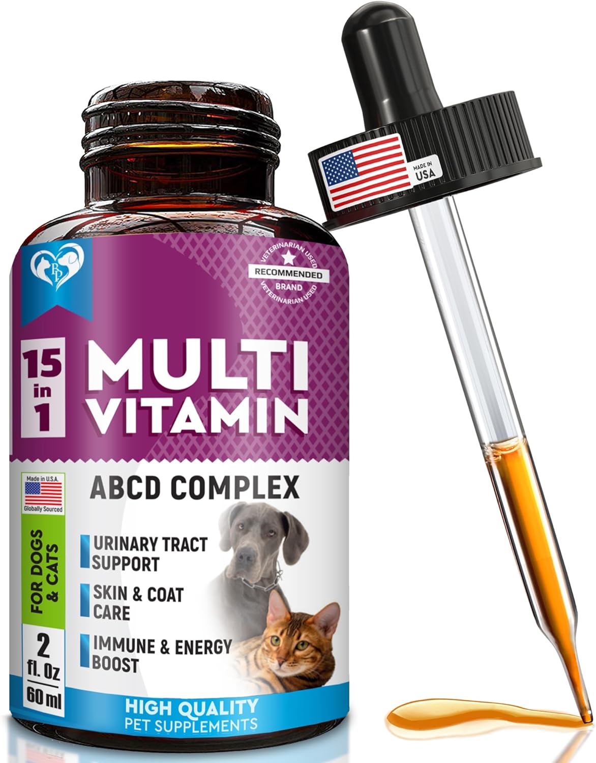 Liquid vitamins outlet for cats