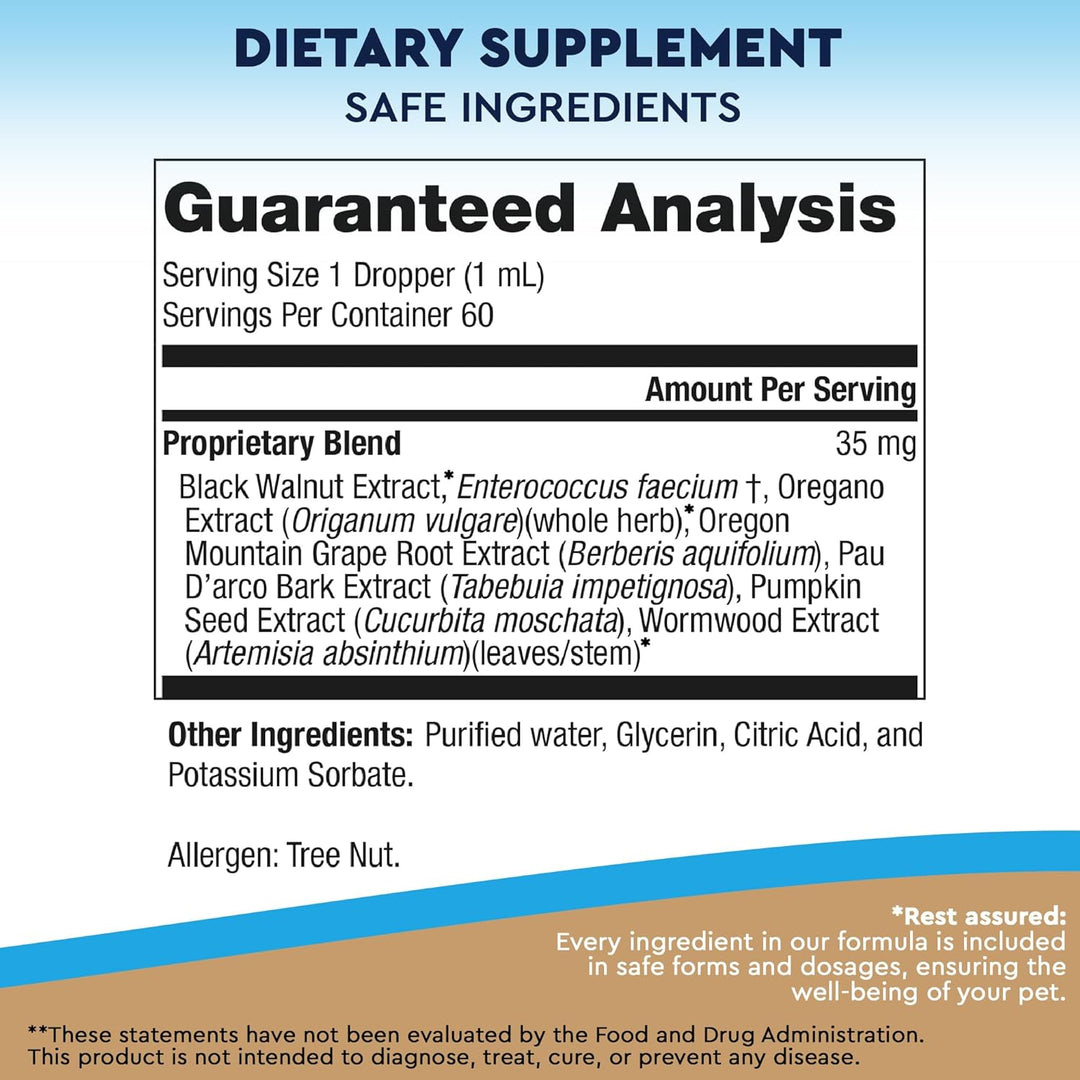 Beloved Pets Herbal Digestive Supplement with Probiotics for Cats & Dogs, 2-fl oz bottle