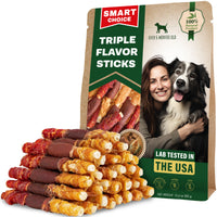 Triple-Flavor Rawhide Twists for dogs — Beloved Pets — photo 1