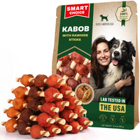 Duck & Chicken Kabob Rawhide for dogs — Beloved Pets — photo 1