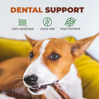TOBYDIC Bully Sticks — dental support: 100% digestible, odor free, high protein — photo 3