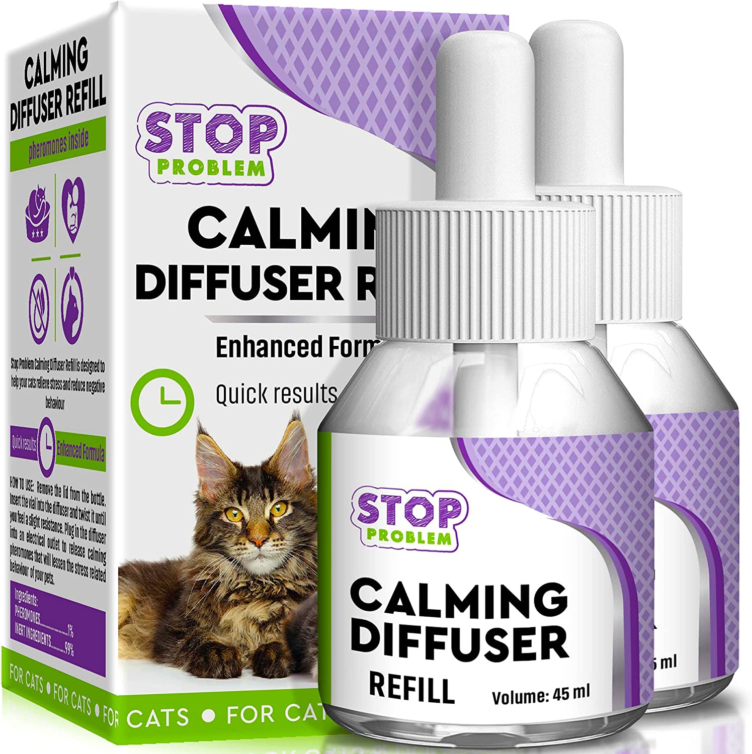 Anti anxiety plug shop in for cats