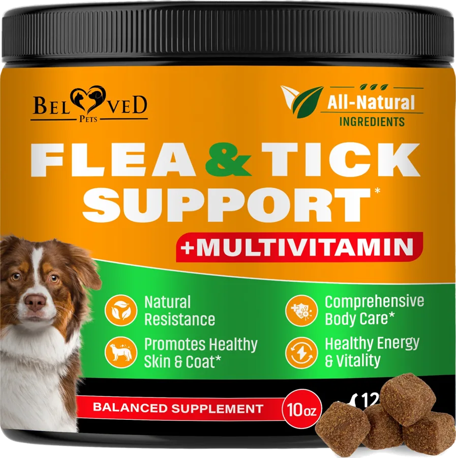 Flea & Tick + Multivitamin Chews